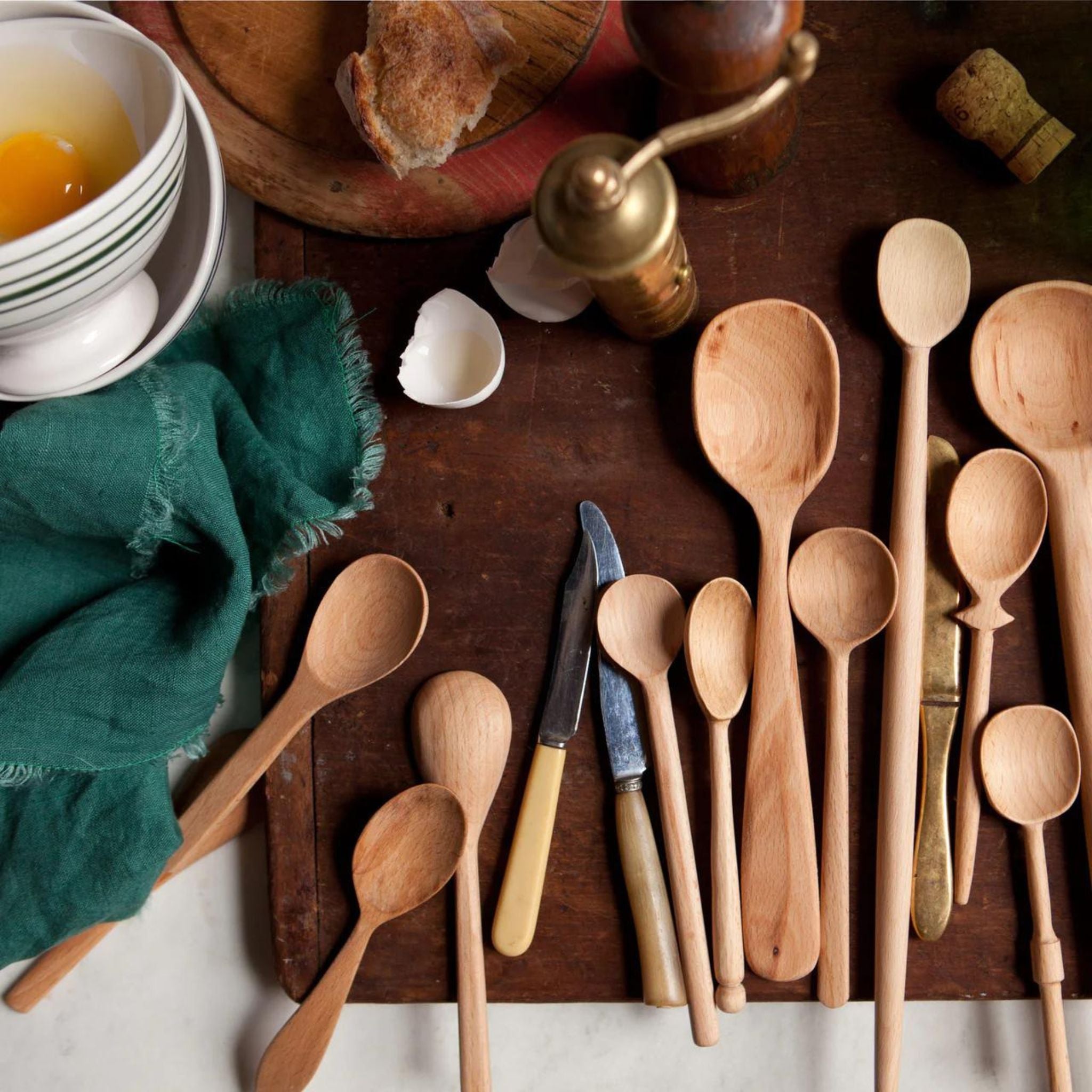 Simply Elevated - Our small wood spoons are an instant variety of thirteen assorted styles with no two alike, replicated from some of our favorites.