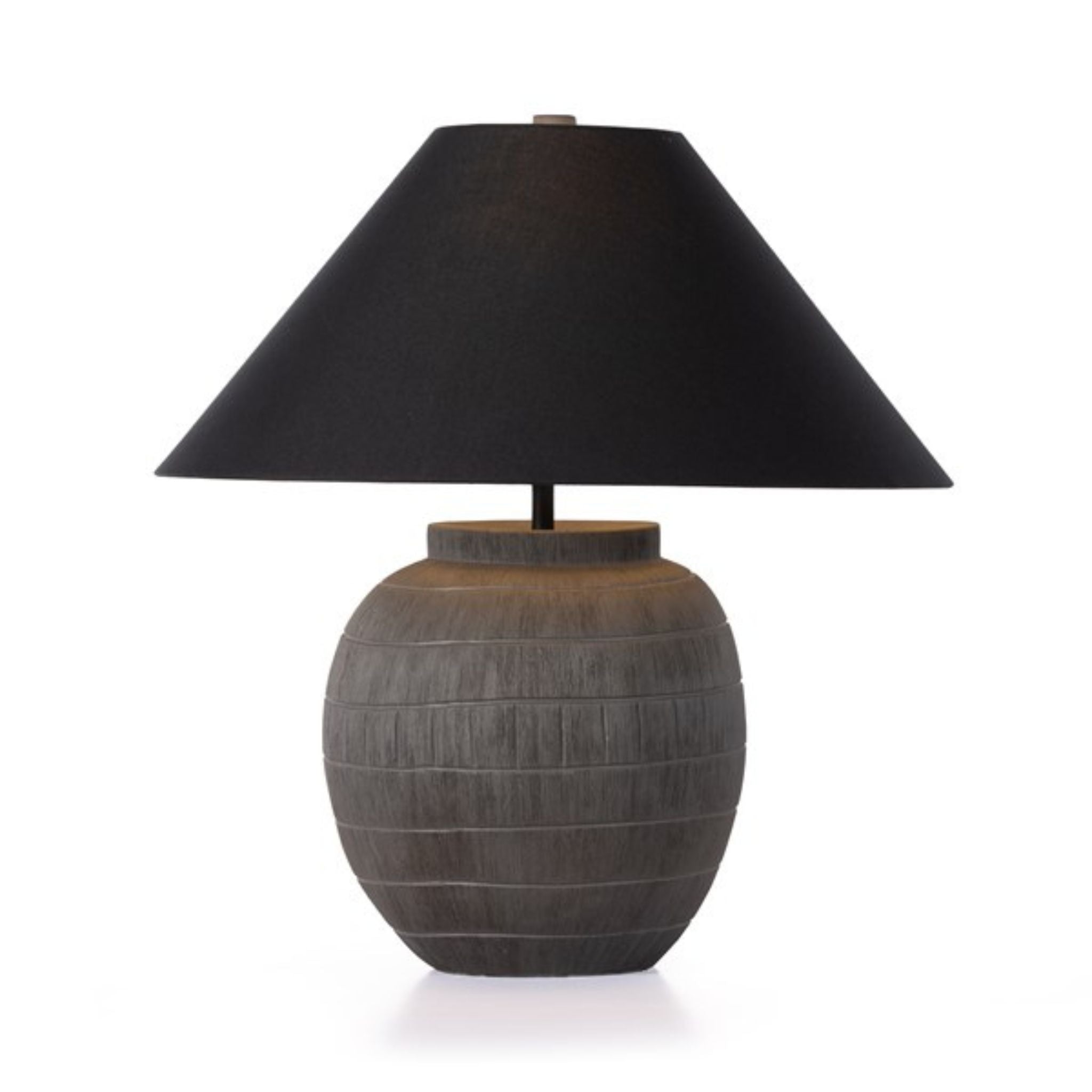 MUJI TABLE LAMP - BLACK SHADE