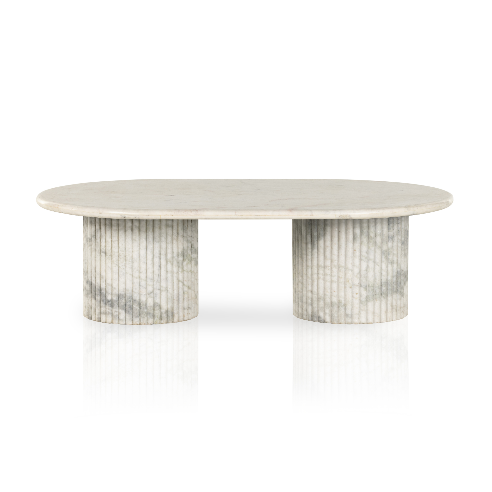 ORANDA COFFEE TABLE - WHITE MARBLE