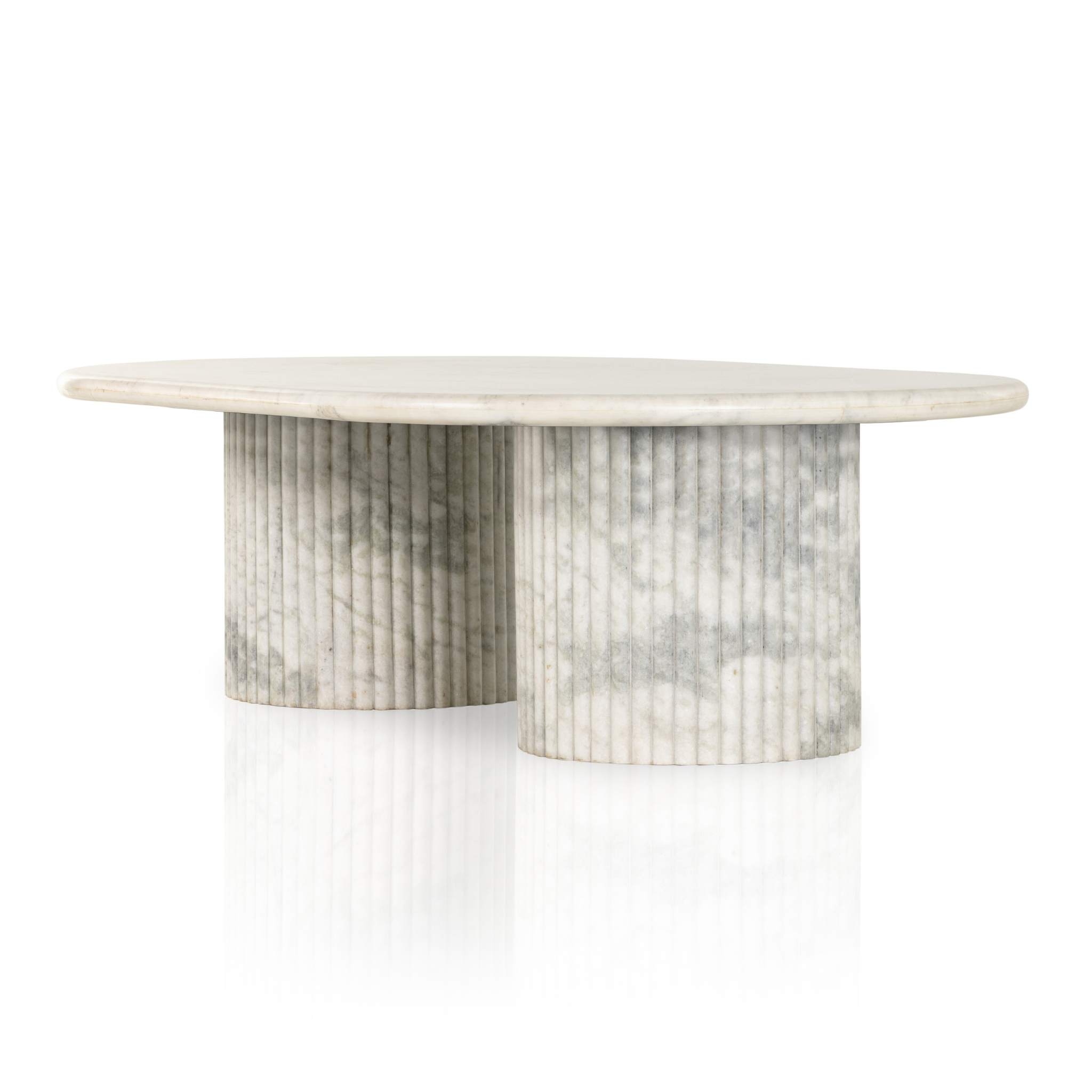 ORANDA COFFEE TABLE - WHITE MARBLE