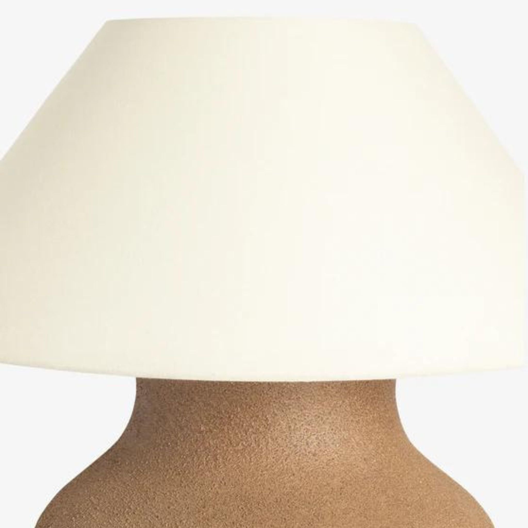 PARMA CERAMIC TABLE LAMP-DARK SAND