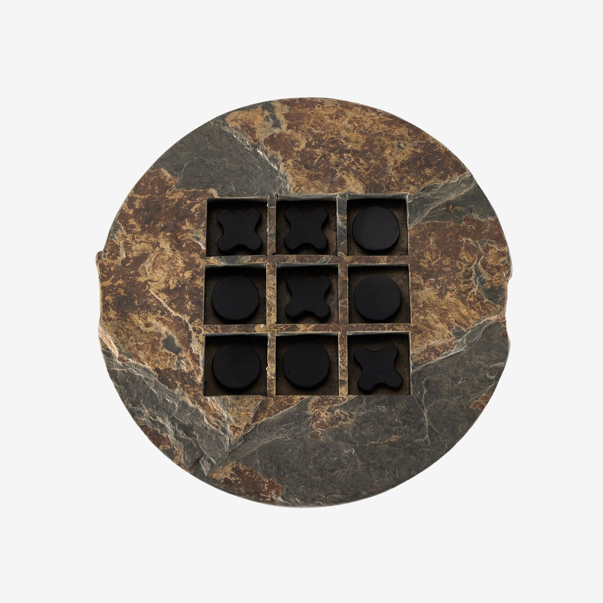 STONE TIC TAC TOE - GREY STONE