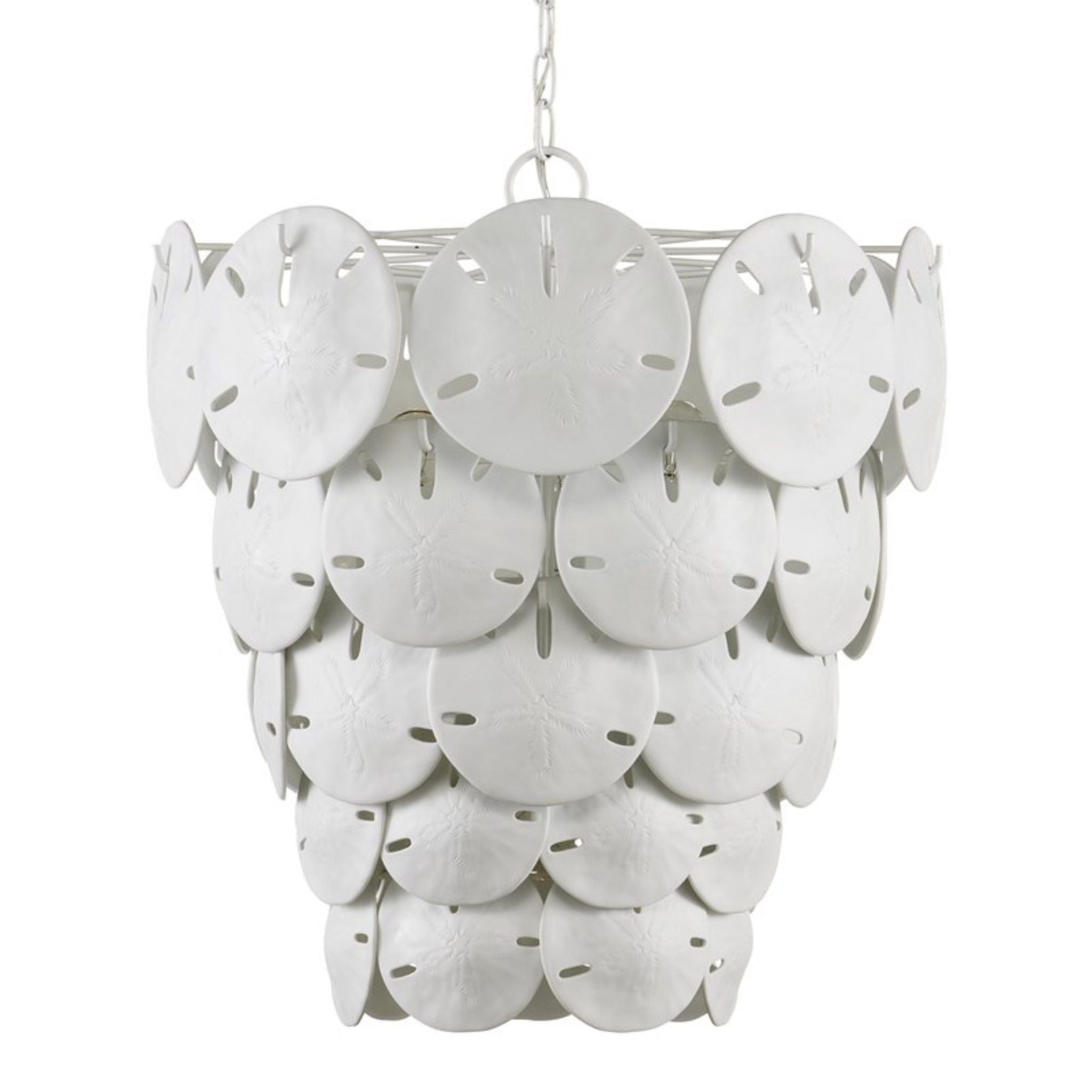 TULUM WHITE CHANDELIER